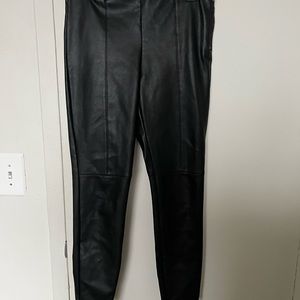 Zara leather pants